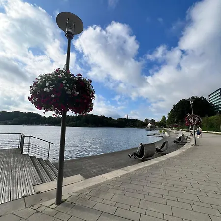 Panoramablick über den See Bad Segeberg Exterior foto